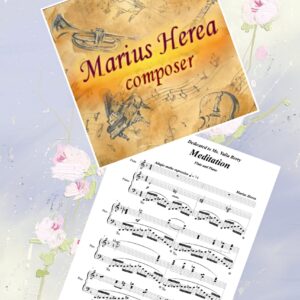 Meditation by Marius Herea, flute and piano