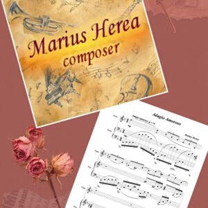 Adagio Amoroso by Marius Herea, flute and piano