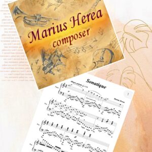 Sonatique by Marius Herea, piano solo