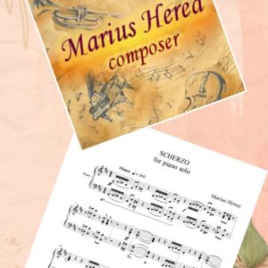Scherzo by Marius Herea, piano solo