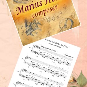 Prelude in F# Major by Marius Herea, piano solo