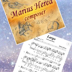 Largo by Marius Herea, cello and piano