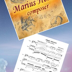 Adagio Amoroso by Marius Herea, violin and piano