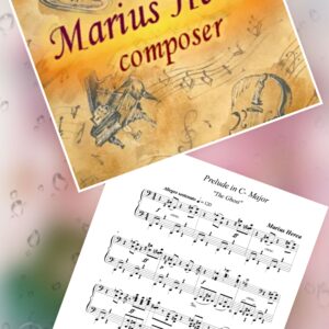 The Ghost, Prelude in C Major by Marius Herea, piano solo