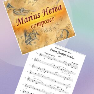 From Foreign Land by Marius Herea, flute solo